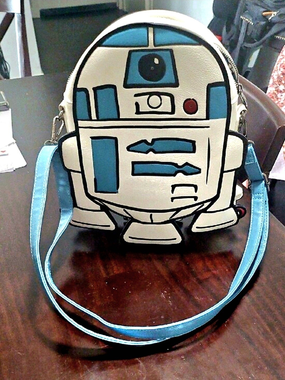 R2-D2 White and Blue Crossbody Bag - Disneyland Bag